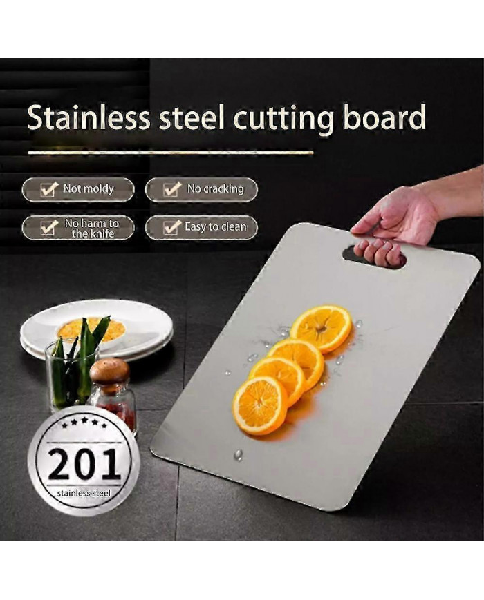 Planche à découper en titane Planche à découper de cuisine en titane double face