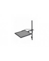 Pivotant Campfire Grill Heavy Duty Steel Open Fire Cooking Grate réglable