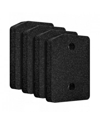 Filtre 4 pièces pour sèche-linge série Miele T1 9164761 pièce de rechange pour sèche-linge Miele T1 fin/grossier [...]