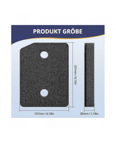 Filtre 4 pièces pour sèche-linge série Miele T1 9164761 pièce de rechange pour sèche-linge Miele T1 fin/grossier [...]