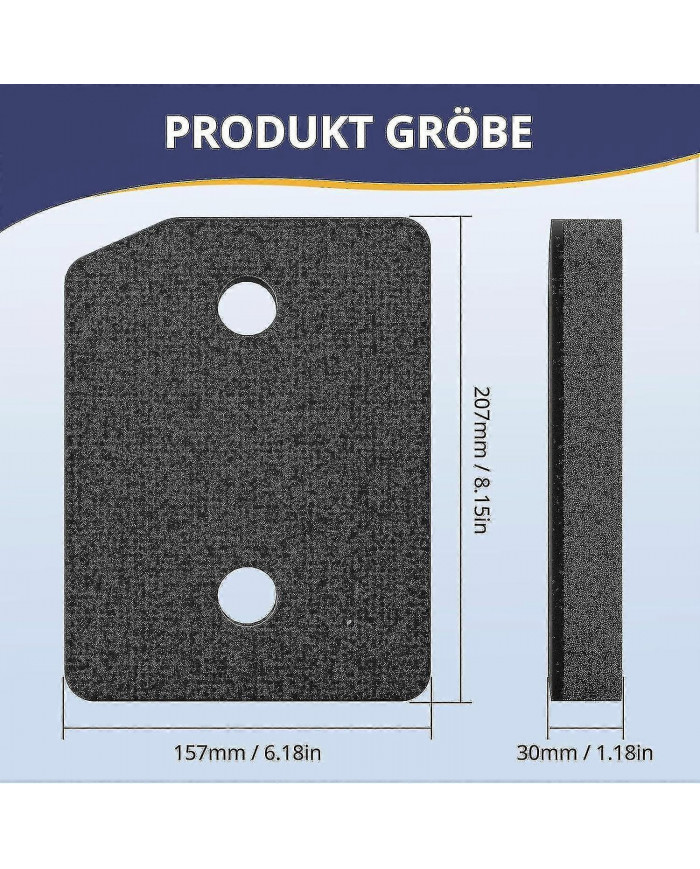 Filtre 4 pièces pour sèche-linge série Miele T1 9164761 pièce de rechange pour sèche-linge Miele T1 fin/grossier [...]