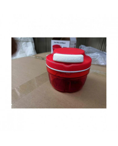 TUPPERWARE Chef Turbo-Chef rot D158 Zwiebeln Zerkleiner Speedy Boy Zwiebelschneider 27357