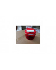TUPPERWARE Chef Turbo-Chef rot D158 Zwiebeln Zerkleiner Speedy Boy Zwiebelschneider 27357