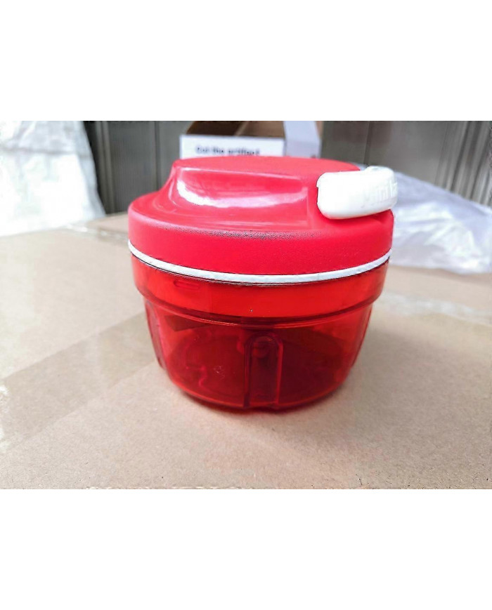TUPPERWARE Chef Turbo-Chef rot D158 Zwiebeln Zerkleiner Speedy Boy Zwiebelschneider 27357