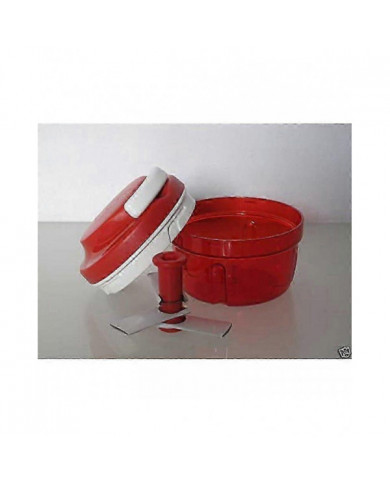 TUPPERWARE Chef Turbo-Chef rot D158 Zwiebeln Zerkleiner Speedy Boy Zwiebelschneider 27357