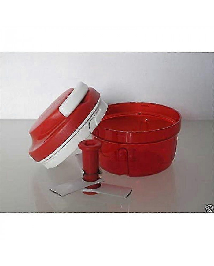 TUPPERWARE Chef Turbo-Chef rot D158 Zwiebeln Zerkleiner Speedy Boy Zwiebelschneider 27357