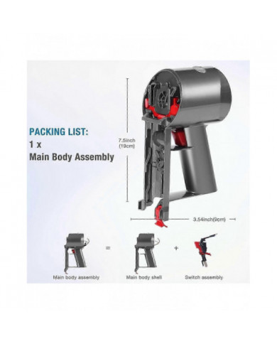 Remplacement du boîtier de l’ensemble du corps principal pour l’aspirateur V8 SV10 Boîtier de l’ensemble de [...]