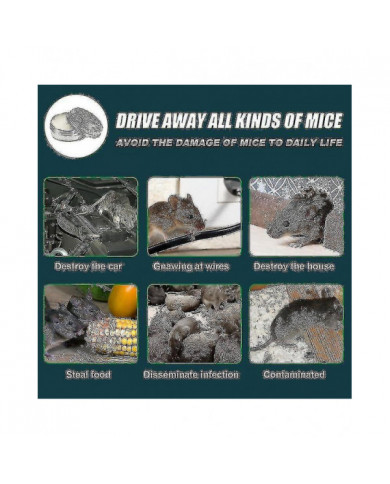 Huile de menthe poivrée pour repousser les souris et les rats, répulsif pour souris répulsif pour rongeurs, [...]