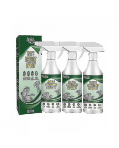 3x Strong Natural Peppermint Essential Oil Spray Souris Rongeur Répulsif Spray