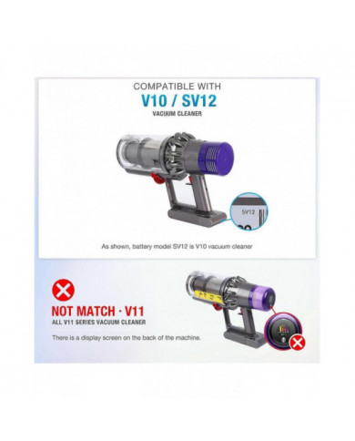 Remplacement du boîtier de l’ensemble du corps principal pour aspirateur V10 SV12 Casin de l’ensemble de service [...]