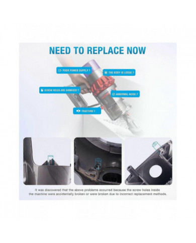 Remplacement du boîtier de l’ensemble du corps principal pour aspirateur V10 SV12 Casin de l’ensemble de service [...]