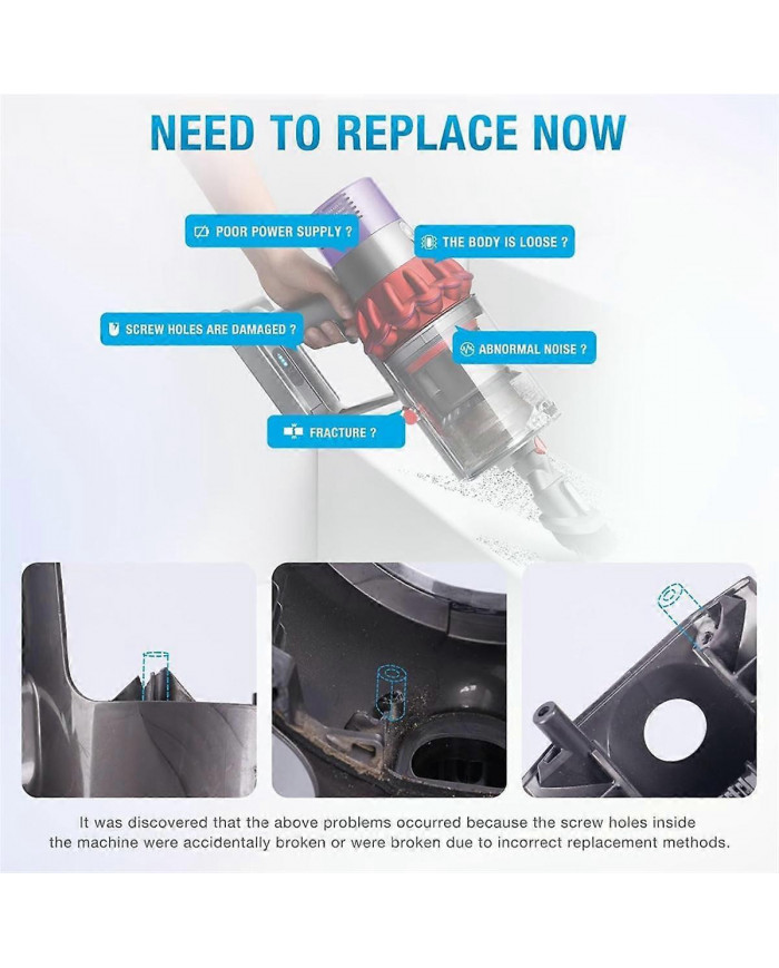 Remplacement du boîtier de l’ensemble du corps principal pour aspirateur V10 SV12 Casin de l’ensemble de service [...]