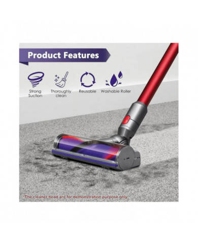 Nettoyant à dégagement rapide pour V7 V8 V10 V11 V15 Aspiration à entraînement direct pour tapis de parquet