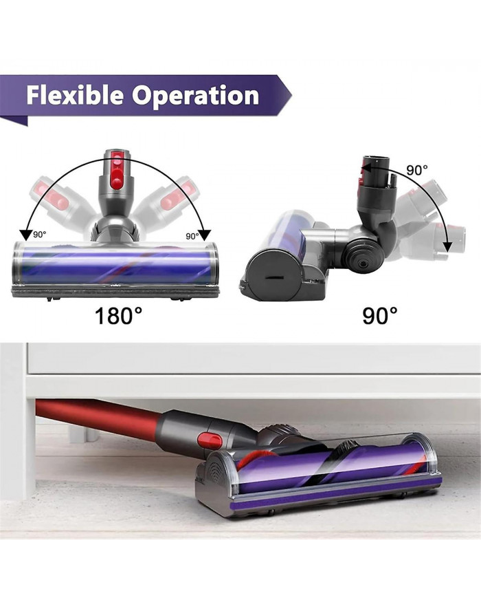 Nettoyant à dégagement rapide pour V7 V8 V10 V11 V15 Aspiration à entraînement direct pour tapis de parquet