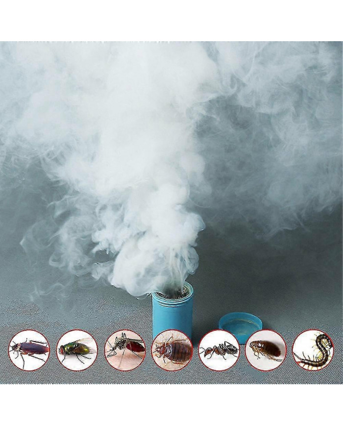 Ensemble de fumée insecticide tueur de cafards puissant de 4 pièces - Lutte antiparasitaire de style aromathérapie [...]