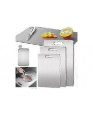 Planche à découper en titane Planche à découper de cuisine en titane double face