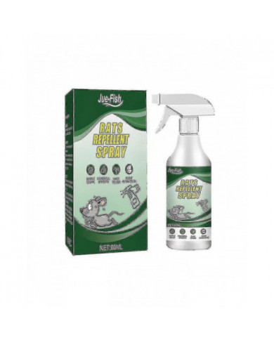 Spray d’huile essentielle de menthe poivrée naturelle forte Spray répulsif pour rongeurs de souris
