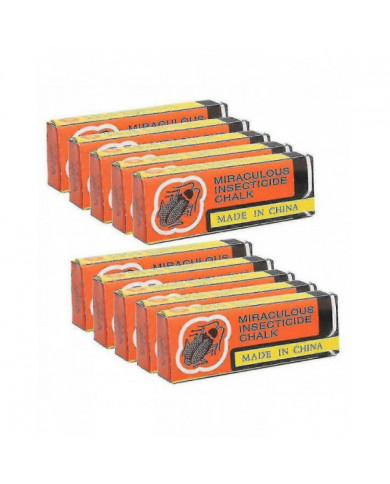 Répulsifs de cafards Magie Sans Poussière Craie Pour Les Cafards Fourmis 5/10 Boîtes