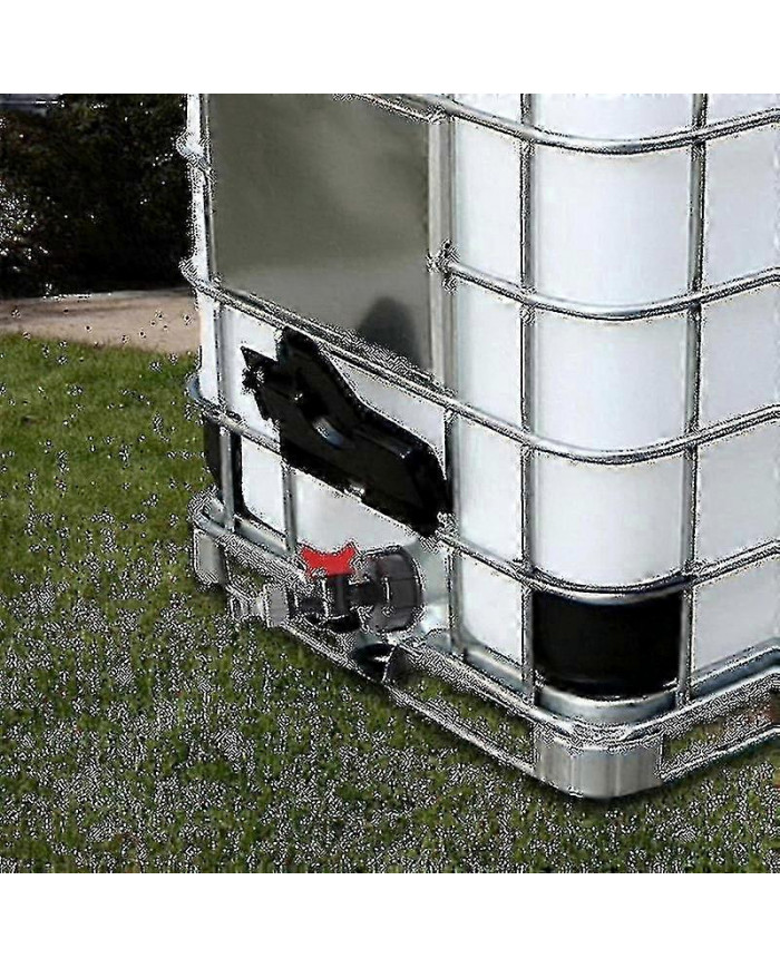 tout nouveau réservoir d’eau ibc de 1000 litres avec vanne adaptateur S60x6 et 3/4-Yvan (robinet uniquement)[ALJ]