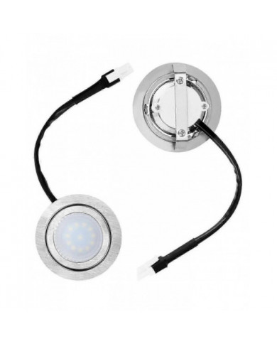 2pcs ampoules de hotte de cuisine, hotte de cuisinière en acier inoxydable LED lumière de remplacement encastrée [...]