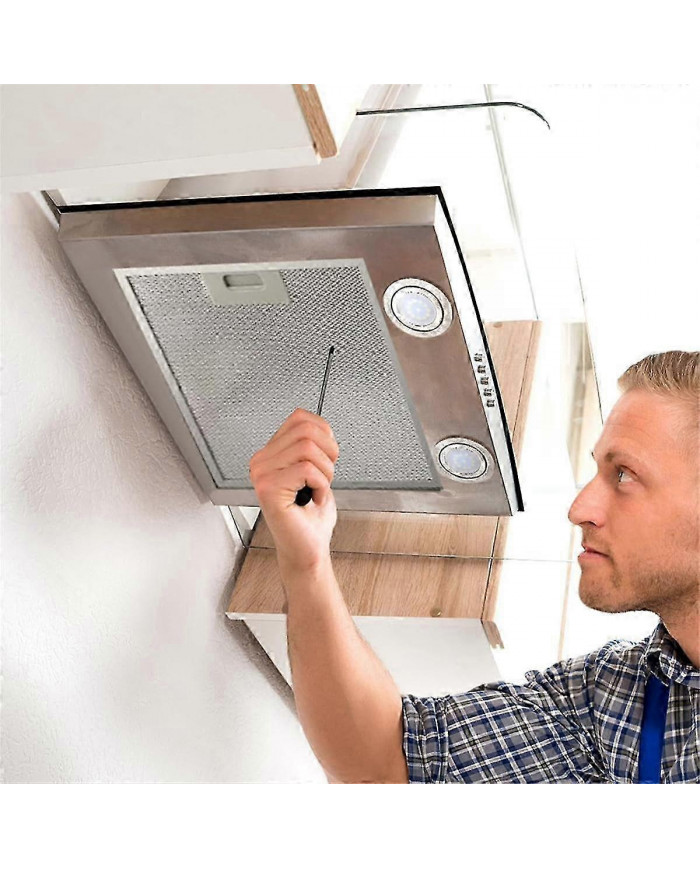 2pcs ampoules de hotte de cuisine, hotte de cuisinière en acier inoxydable LED lumière de remplacement encastrée [...]