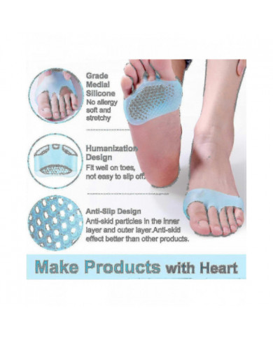 2024 Nouveaux coussinets métatarsiens pour les hommes féminins, coussins 4 paires pour la métatarsalgie Neurome [...]