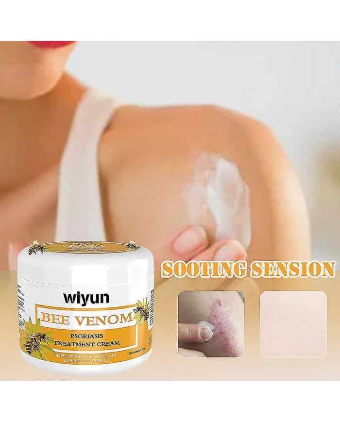 1/3/5pcs Psoriasises au venin d’abeille Crème Soulagement de la peau Crème anti-démangeaisons Produits de soins de [...]