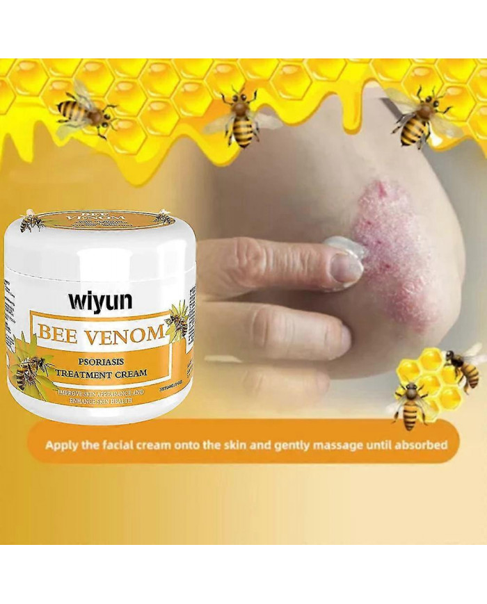 1/3/5pcs Psoriasises au venin d’abeille Crème Soulagement de la peau Crème anti-démangeaisons Produits de soins de [...]