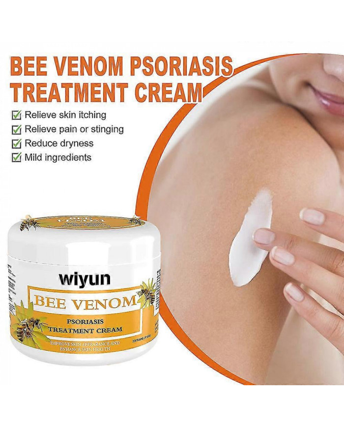 1/3/5pcs Psoriasises au venin d’abeille Crème Soulagement de la peau Crème anti-démangeaisons Produits de soins de [...]