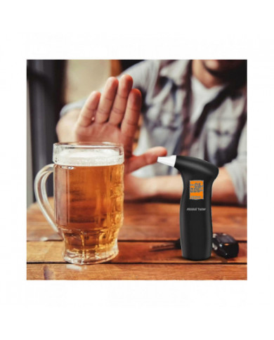Testeur d’alcool Police Appareils précis de mesure de l’alcool avec 12 embouts buccaux, testeur d’alcool [...]