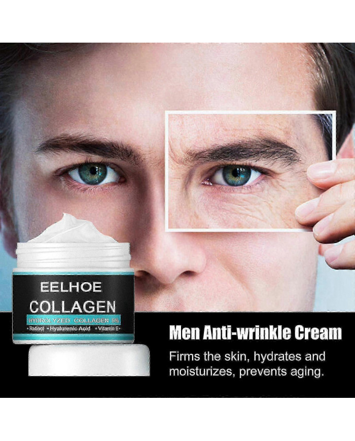 Hommes Collagène Anti-rides Crème Hyaluronique Éliminer les rides Hydratant Anti-âge Raffermissant Lifting [...]