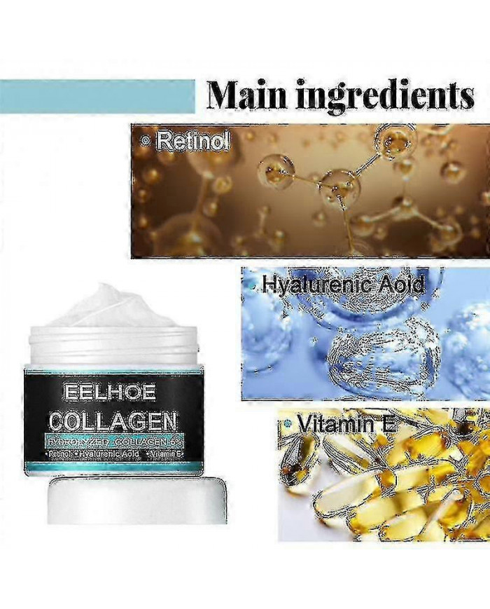 Hommes Collagène Anti-rides Crème Hyaluronique Éliminer les rides Hydratant Anti-âge Raffermissant Lifting [...]