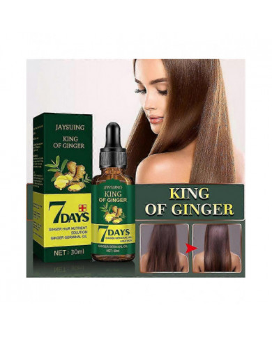 3pcs 7 jours Gingembre Produits de croissance des cheveux Promouvoir rapidement la repousse des cheveux Sérum [...]