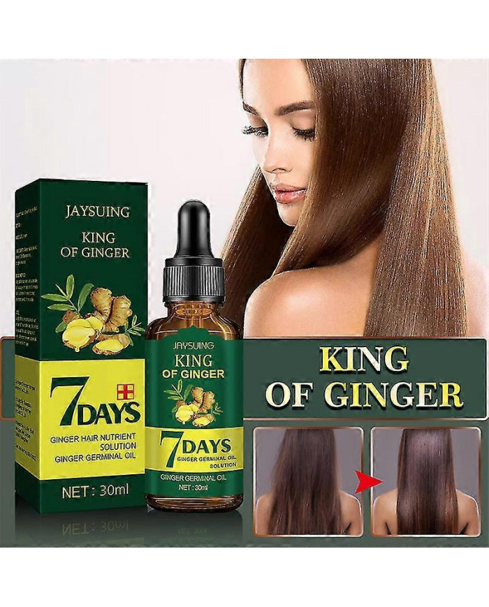3pcs 7 jours Gingembre Produits de croissance des cheveux Promouvoir rapidement la repousse des cheveux Sérum [...]