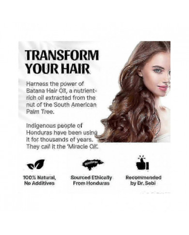 SPOILD 100% Virgin Batana Oil - Huile de Batana brute pour la croissance des cheveux - 100% pure - Renforce [...]