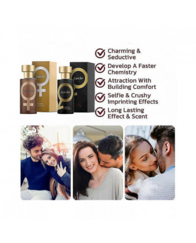 50ml Glamour Phéromone Pour Hommes Et Femmes Flirter Attirer Spray Parfum Corps Unisexe Flirt Parfum