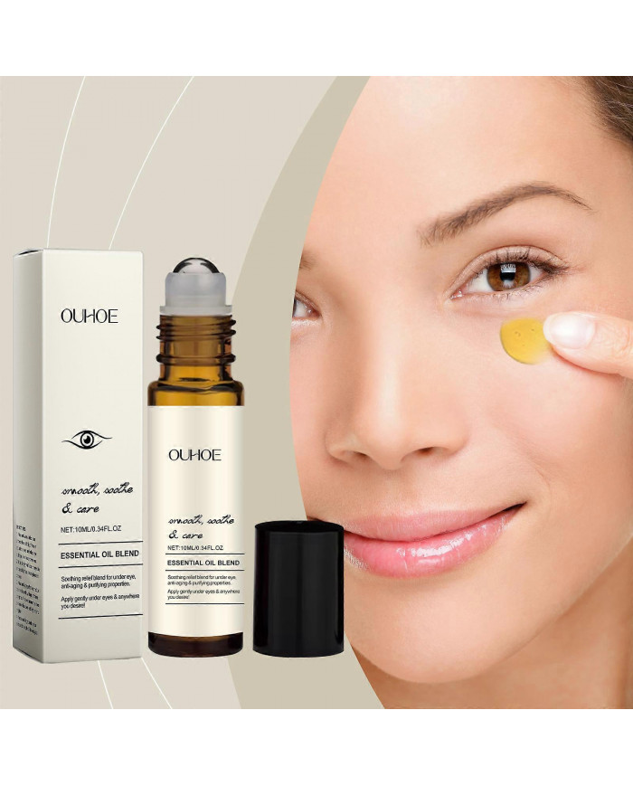 Rollerball Huile de ricin et encens, Huile de ricin et Rouleau pour les yeux d’encens, Huile essentielle [...]