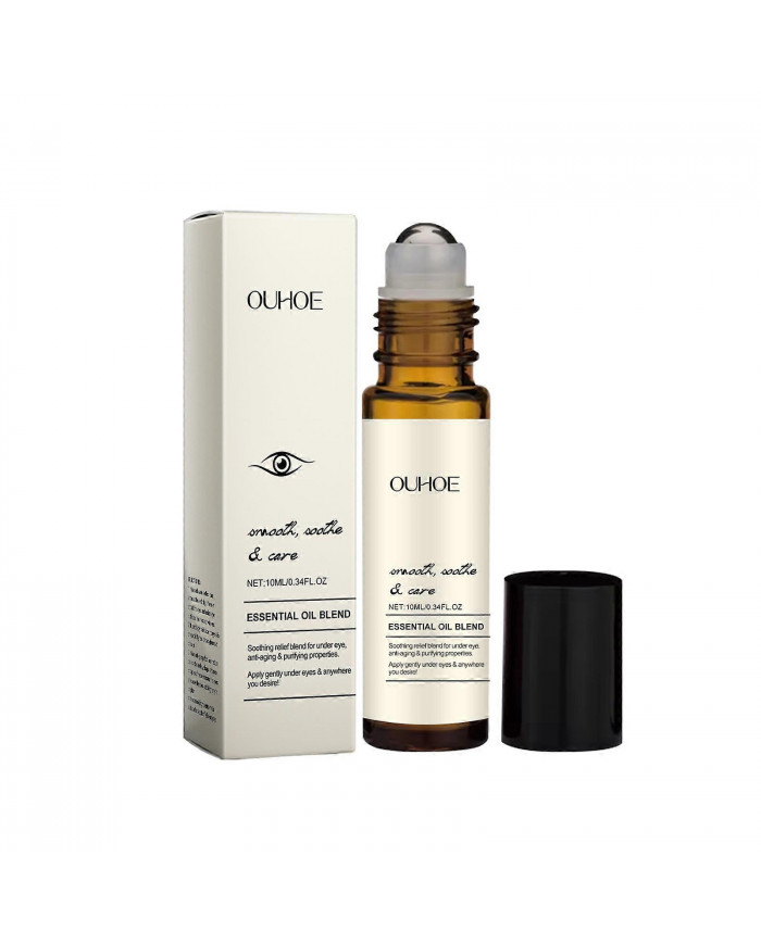 Rollerball Huile de ricin et encens, Huile de ricin et Rouleau pour les yeux d’encens, Huile essentielle [...]