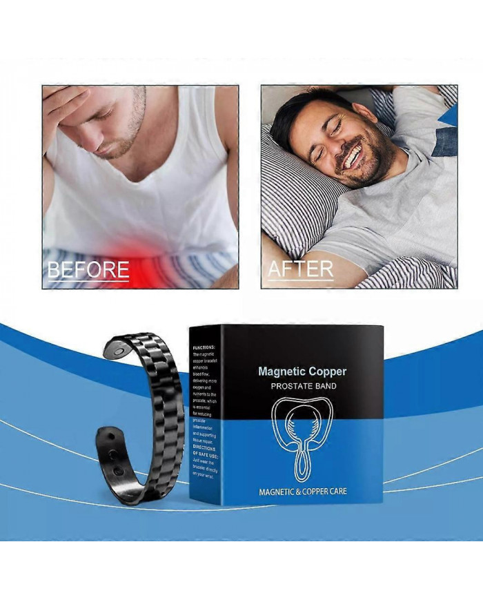 Sangle prostatique en cuivre magnétique La bande prostatique en cuivre magnétique améliore la circulation sanguine [...]