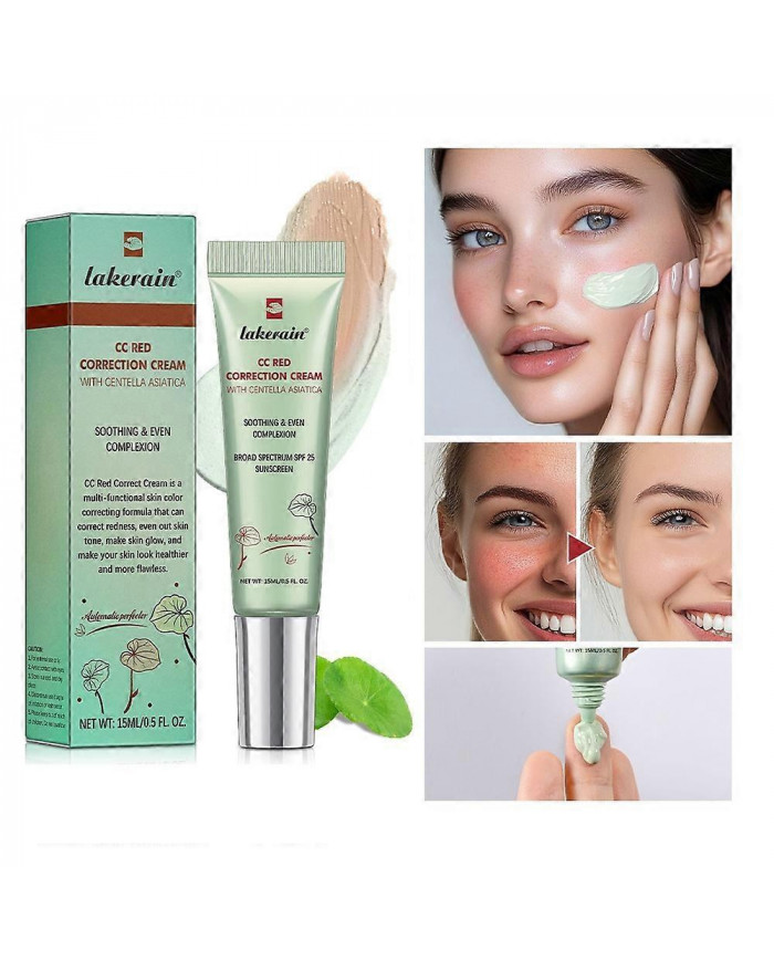 CC Crème Correctrice Rouge à la Centella Asiatica, Crème contre les rougeurs à la Centella Asiatica, Correcteur [...]