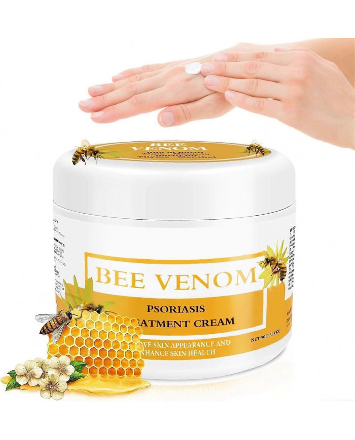 Crème pour psoriasis au venin d’abeille, Crème pour les traitements du psoriasis au venin d’abeille, Crème anti- [...]