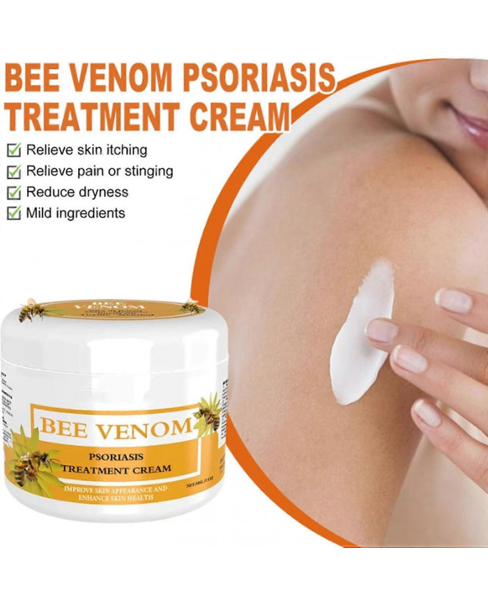 Crème pour psoriasis au venin d’abeille, Crème pour les traitements du psoriasis au venin d’abeille, Crème anti- [...]