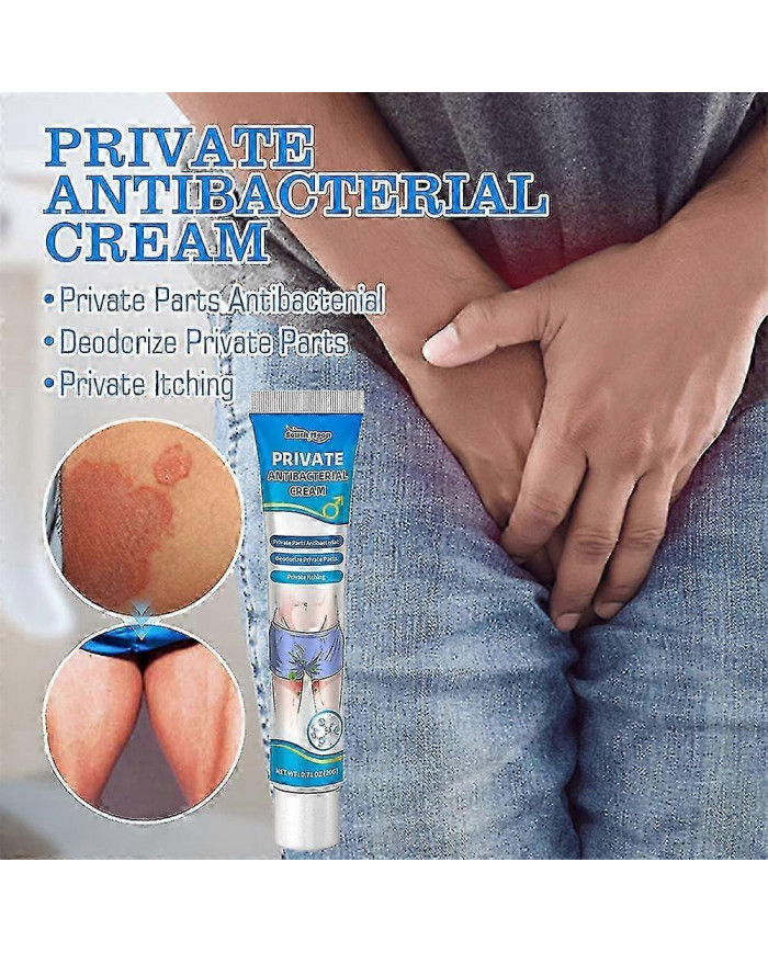 Partie intime homme Crème de soins anti-démangeaisons Pommade déodorante Crème anti-démangeaisons 20g
