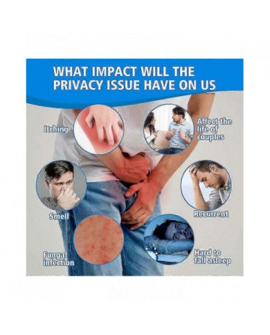 Partie intime homme Crème de soins anti-démangeaisons Pommade déodorante Crème anti-démangeaisons 20g