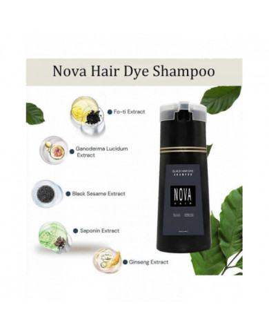 2024 Shampooing colorant pour cheveux, Shampooing colorant instantané pour cheveux Nova Hair, Shampooing de [...]