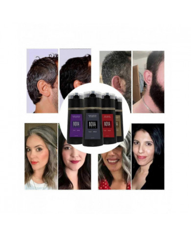 2024 Shampooing colorant pour cheveux, Shampooing colorant instantané pour cheveux Nova Hair, Shampooing de [...]