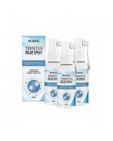 3x spray de soulagement des acouphènes, soulagement des acouphènes pour les oreilles bourdonnantes, soulagement [...]
