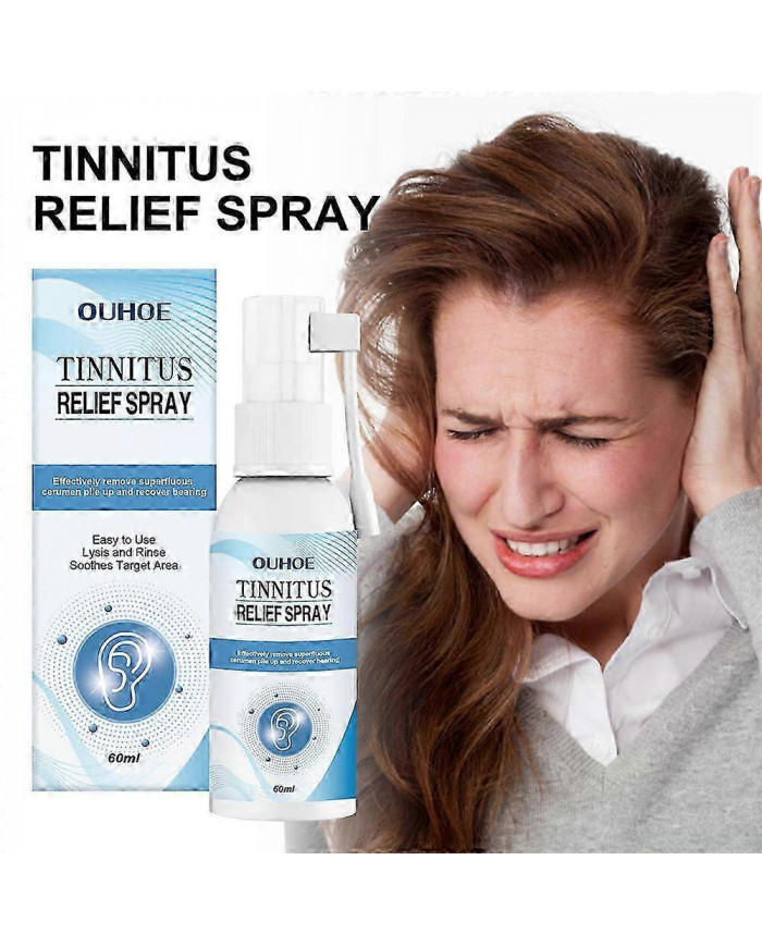 3x spray de soulagement des acouphènes, soulagement des acouphènes pour les oreilles bourdonnantes, soulagement [...]