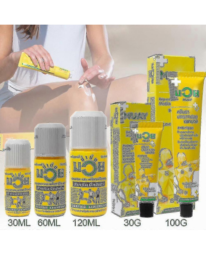 Thaïlande Muay Baume du Tigre Soulager la douleur musculaire Huile Détendre Le corps Fatigue musculaire Soulager [...]