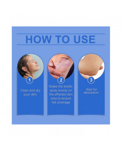 Apaisant Hydratant Psoriasises Liquide Portable Anti-démangeaisons Liquides de soins corporels Fournitures de [...]
